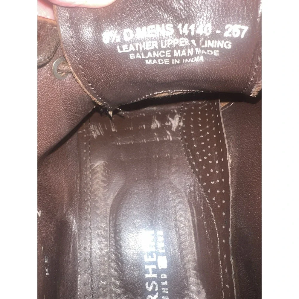 Florsheim 14140-257 Wingtip Brown Leather Oxford Shoes Dress Work 8 1/2 D Cruise